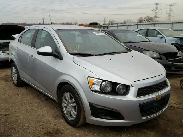 1G1JC5SG8D4172030 - 2013 CHEVROLET SONIC LT SILVER photo 1