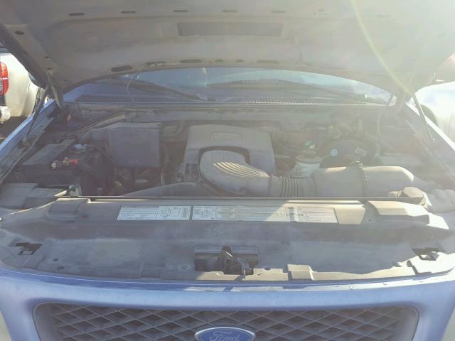 1FTEX18L3VKC23456 - 1997 FORD F150 BLUE photo 7