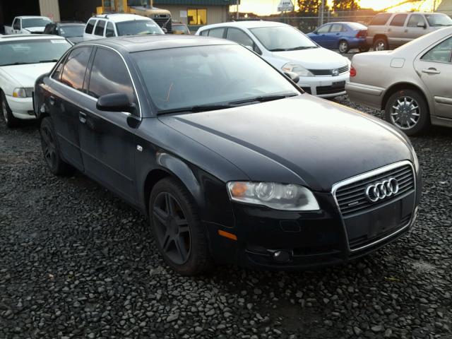 WAUDF78E76A088652 - 2006 AUDI A4 2.0T QU BLACK photo 1