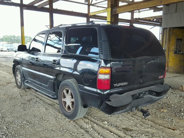 1GKEK63U32J216010 - 2002 GMC DENALI BLACK photo 3