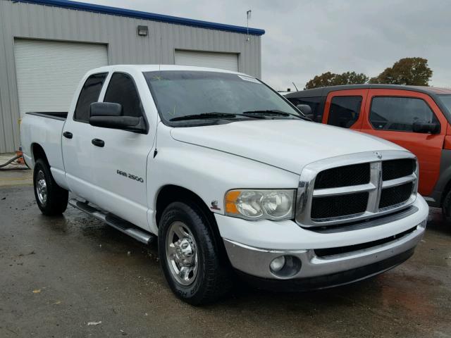 3D7KA28C04G125488 - 2004 DODGE RAM 2500 S თეთრი ფოტო 1