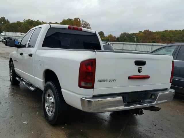 3D7KA28C04G125488 - 2004 DODGE RAM 2500 S თეთრი ფოტო 3