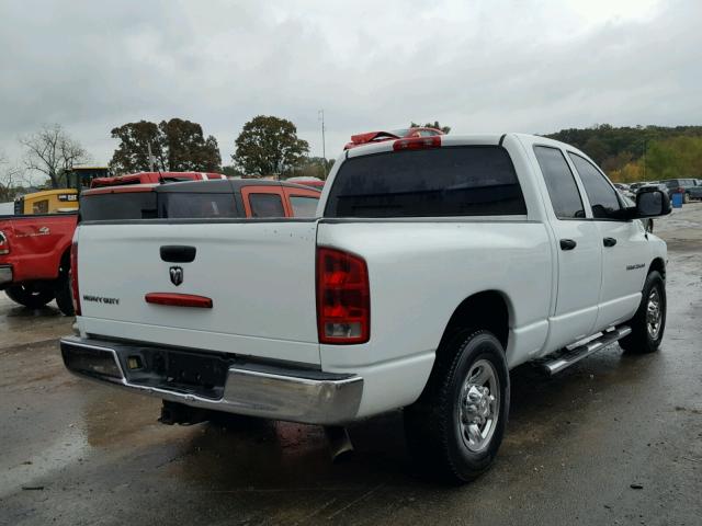 3D7KA28C04G125488 - 2004 DODGE RAM 2500 S თეთრი ფოტო 4