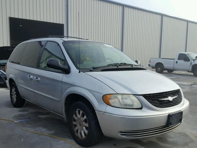 2C8GP74L82R708284 - 2002 CHRYSLER TOWN & COU GRAY photo 1