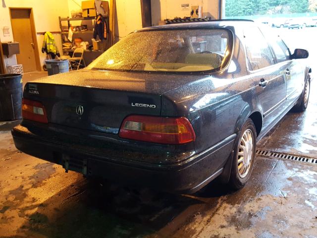 JH4KA7672PC017618 - 1993 ACURA LEGEND LS GREEN photo 4
