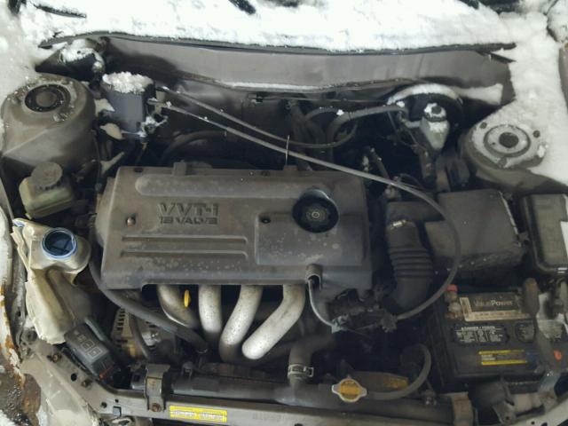 2T1BR12E41C484355 - 2001 TOYOTA COROLLA CE BEIGE photo 7