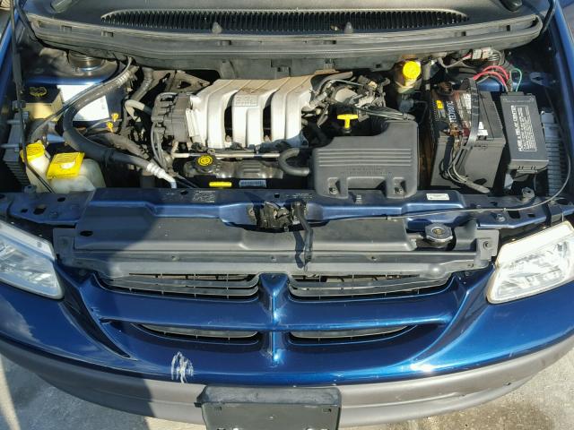 2B4GP44G1YR582567 - 2000 DODGE GRAND CARA BLUE photo 7