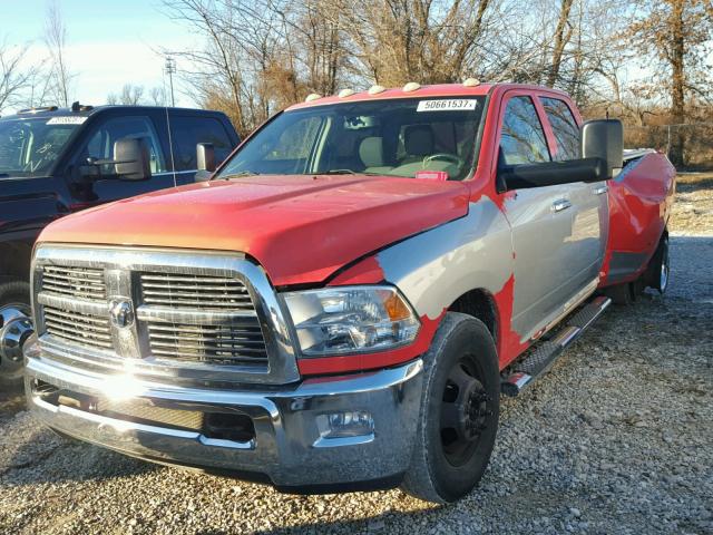 3D73M4CL6BG520917 - 2011 DODGE RAM 3500 WHITE photo 2