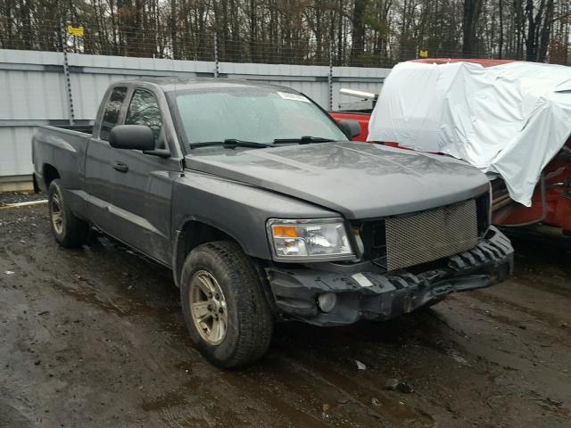 1D7HW42K58S538934 - 2008 DODGE DAKOTA SLT GRAY photo 1