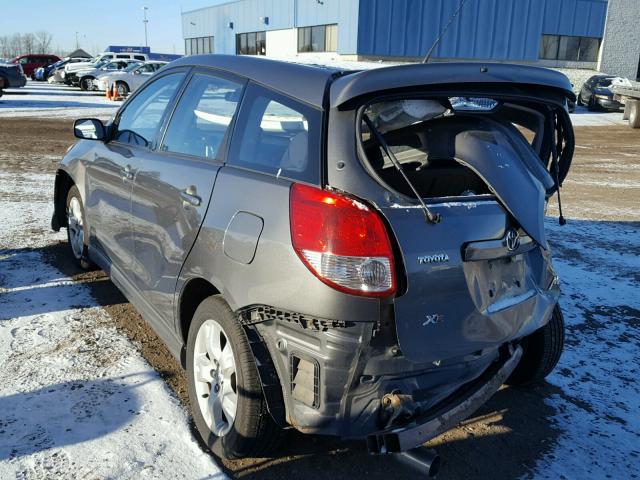 2T1KR32E74C187502 - 2004 TOYOTA COROLLA MA GRAY photo 3