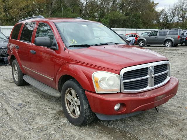 1D4HB58236F129987 - 2006 DODGE DURANGO LI BURGUNDY photo 1