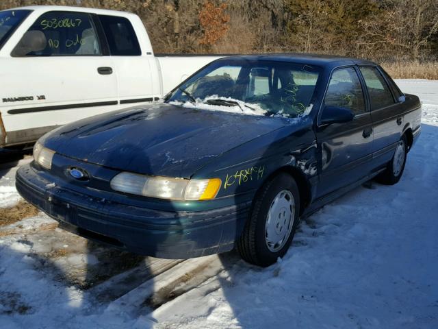 1FALP52U5SG321571 - 1995 FORD TAURUS GL GREEN photo 2