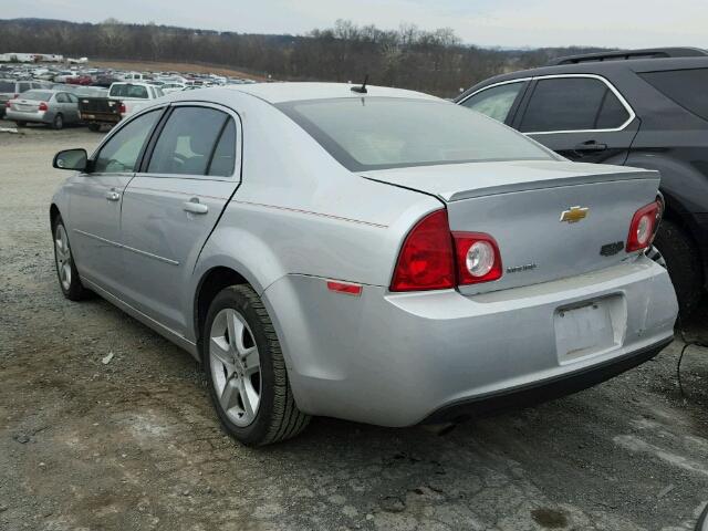1G1ZB5E17BF320733 - 2011 CHEVROLET MALIBU LS SILVER photo 3