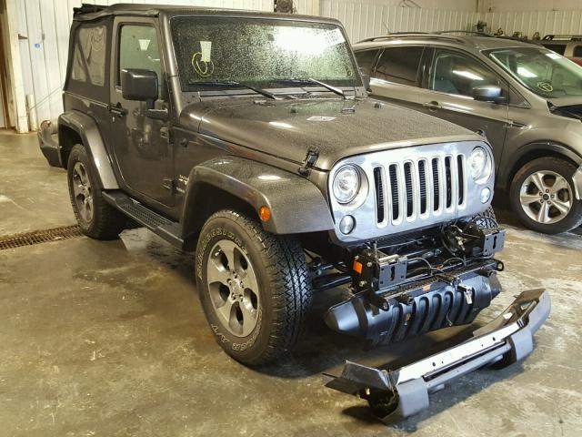 1C4AJWBG8HL523436 - 2017 JEEP WRANGLER S 灰色 照片 1