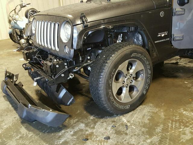 1C4AJWBG8HL523436 - 2017 JEEP WRANGLER S 灰色 照片 10