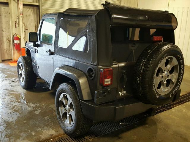 1C4AJWBG8HL523436 - 2017 JEEP WRANGLER S 灰色 照片 3