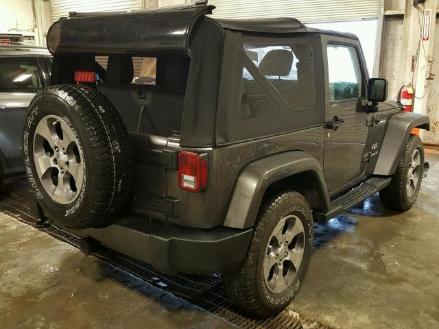 1C4AJWBG8HL523436 - 2017 JEEP WRANGLER S GRAY photo 4