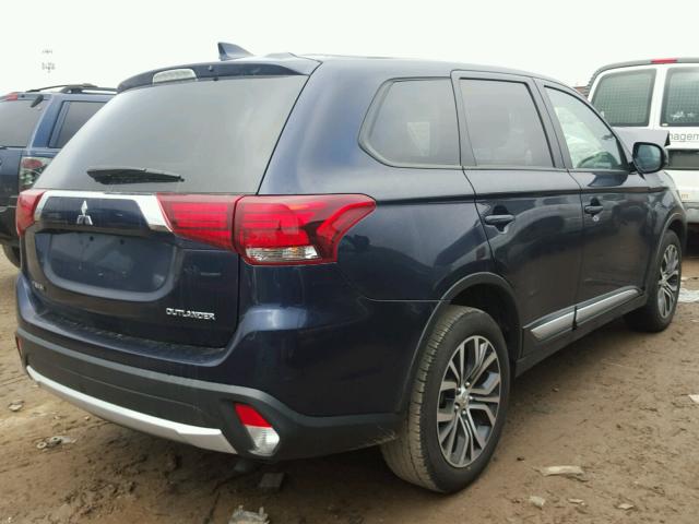 JA4AD2A37HZ033379 - 2017 MITSUBISHI OUTLANDER BLACK photo 4