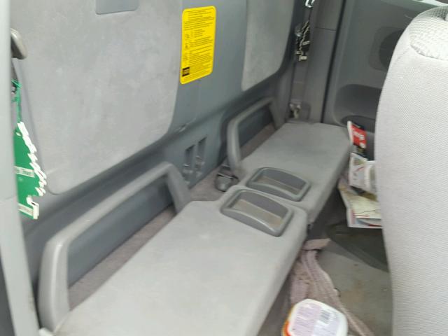 5TETX22N37Z449793 - 2007 TOYOTA TACOMA ACC SILVER photo 6