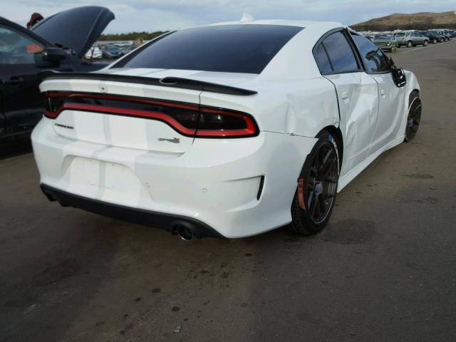 2C3CDXGJ3GH117252 - 2016 DODGE CHARGER R/ WHITE photo 4