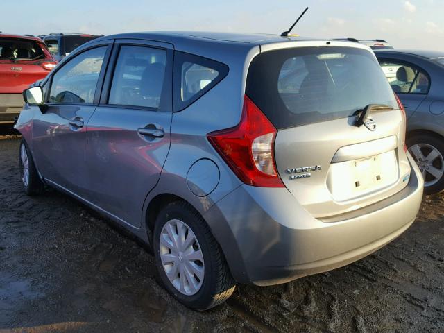 3N1CE2CP8FL424401 - 2015 NISSAN VERSA NOTE GRAY photo 3