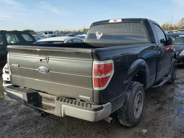 1FTMF1CM1EFA27782 - 2014 FORD F150 BLACK photo 4