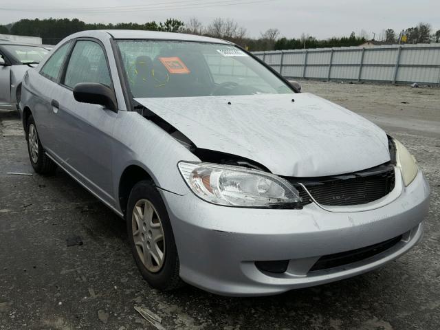 1HGEM22115L028232 - 2005 HONDA CIVIC DX V SILVER photo 1