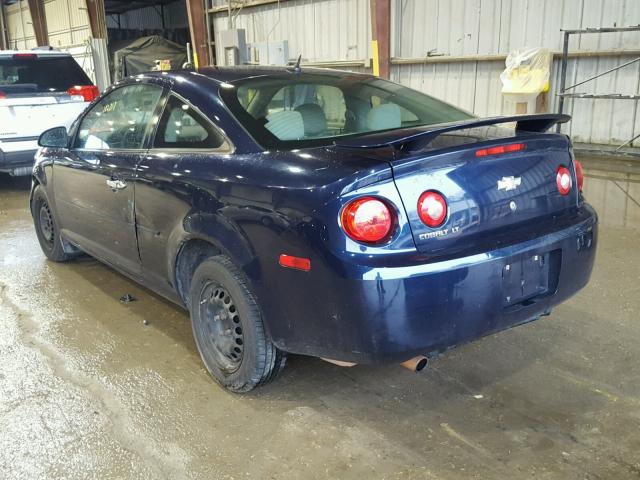 1G1AD1F54A7199931 - 2010 CHEVROLET COBALT 1LT BLUE photo 3