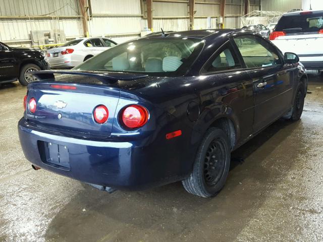 1G1AD1F54A7199931 - 2010 CHEVROLET COBALT 1LT BLUE photo 4