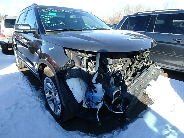 1FM5K8F87FGA74104 - 2015 FORD EXPLORER L CHARCOAL photo 1