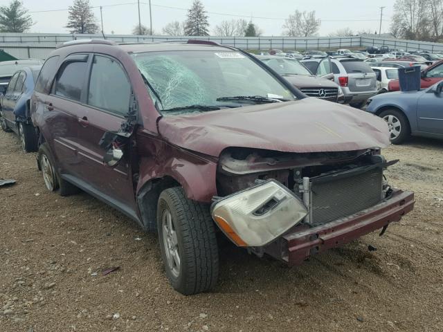 2CNDL33F686292438 - 2008 CHEVROLET EQUINOX LT MAROON photo 1