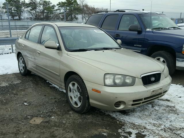 KMHDN45D73U638633 - 2003 HYUNDAI ELANTRA GL BEIGE photo 1