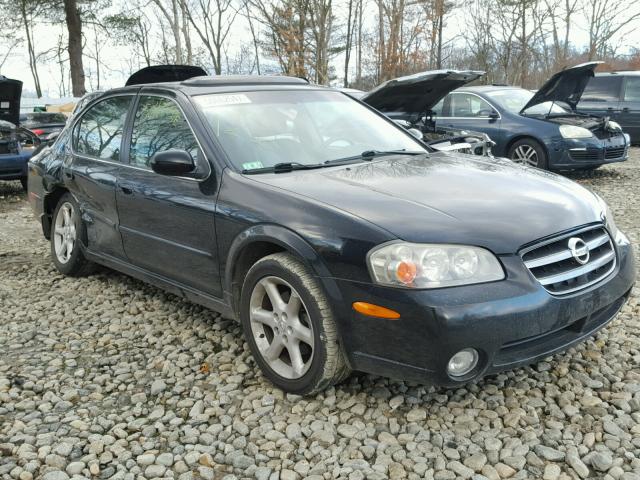 JN1DA31D22T412331 - 2002 NISSAN MAXIMA GLE BLACK photo 1