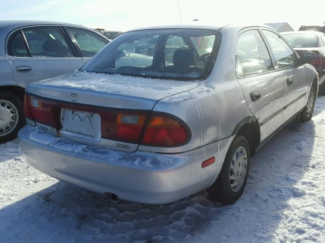 JM1BC1410W0241641 - 1998 MAZDA PROTEGE DX SILVER photo 4