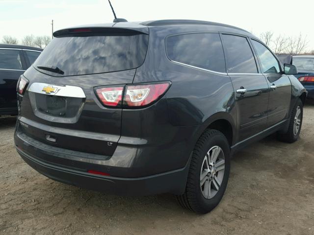 1GNKRGKD7HJ279676 - 2017 CHEVROLET TRAVERSE L BLACK photo 4