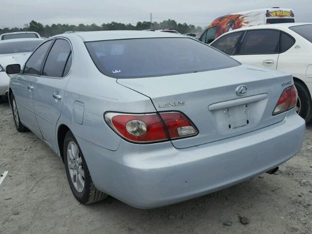 JTHBF30G225014671 - 2002 LEXUS ES 300 SILVER photo 3