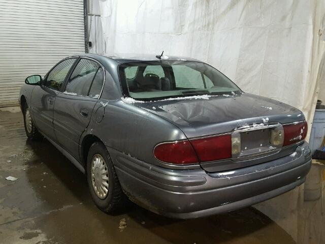 1G4HP52K55U149994 - 2005 BUICK LESABRE CU GRAY photo 3