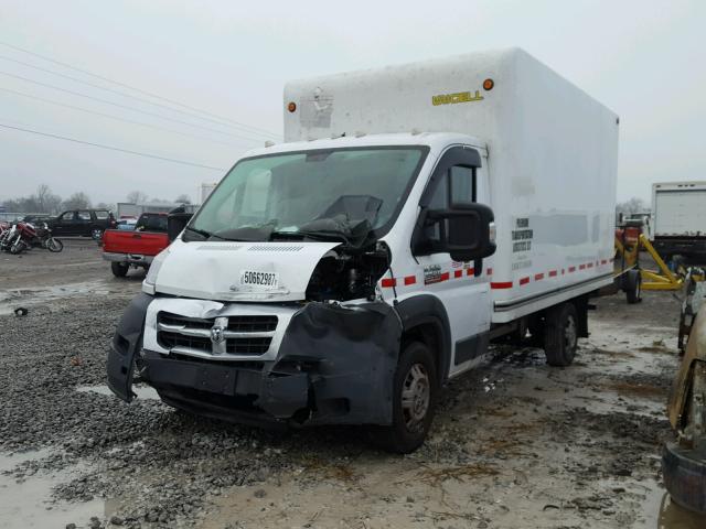 3C7WRVMGXGE106545 - 2016 RAM PROMASTER WHITE photo 2