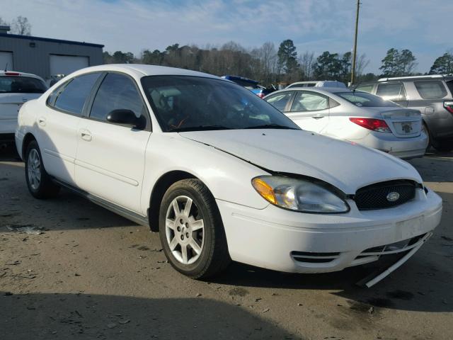 1FAFP532X6A246935 - 2006 FORD TAURUS SE WHITE photo 1