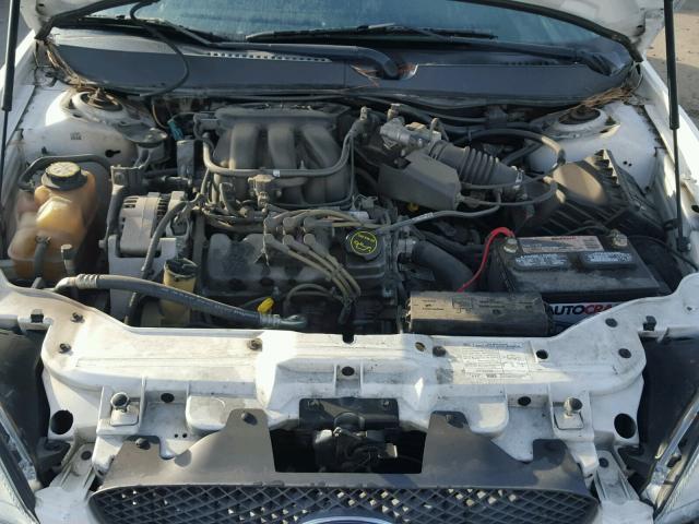 1FAFP532X6A246935 - 2006 FORD TAURUS SE WHITE photo 7