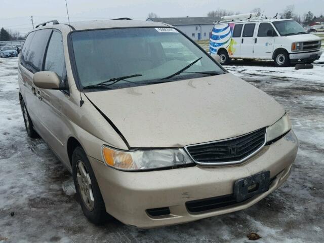 2HKRL18661H541782 - 2001 HONDA ODYSSEY EX GOLD photo 1