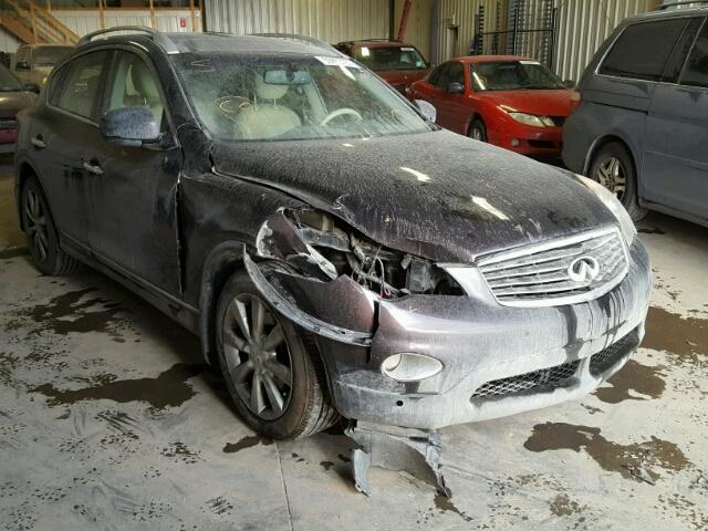 JNKAJ09F88M363206 - 2008 INFINITI EX35 BASE BURGUNDY photo 1