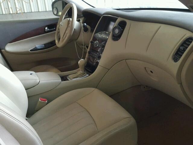 JNKAJ09F88M363206 - 2008 INFINITI EX35 BASE BURGUNDY photo 5