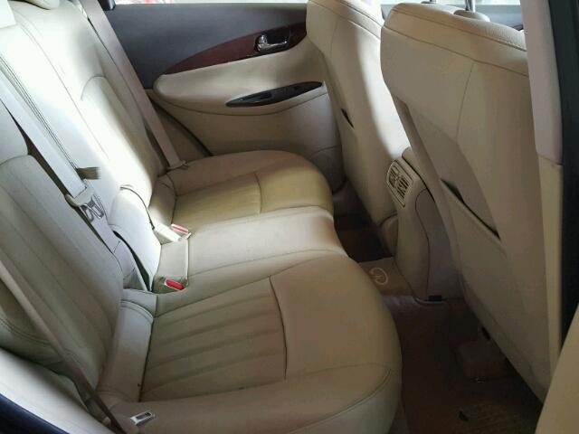 JNKAJ09F88M363206 - 2008 INFINITI EX35 BASE BURGUNDY photo 6