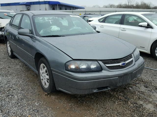 2G1WF52E849214804 - 2004 CHEVROLET IMPALA GRAY photo 1