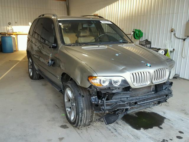 5UXFB53535LV16530 - 2005 BMW X5 4.4I GOLD photo 1