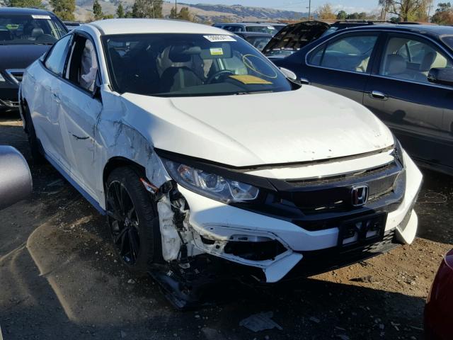 SHHFK7G40HU231577 - 2017 HONDA CIVIC SPOR WHITE photo 1