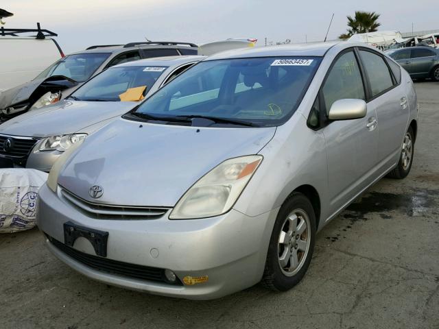 JTDKB20U257008374 - 2005 TOYOTA PRIUS SILVER photo 2