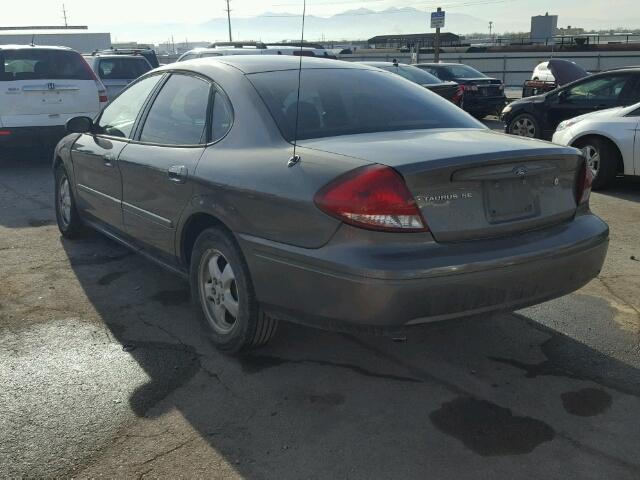 1FAFP53U75A220406 - 2005 FORD TAURUS SE GRAY photo 3