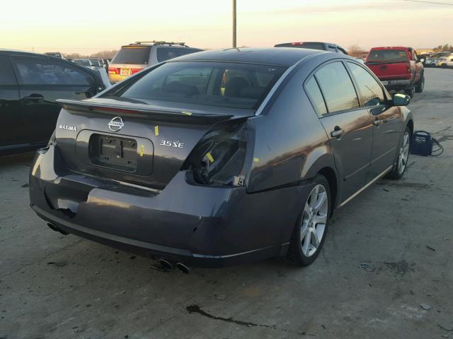 1N4BA41E97C846584 - 2007 NISSAN MAXIMA SE CHARCOAL photo 4